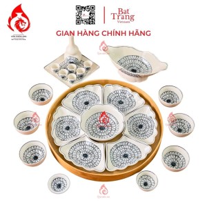 Bộ Bát Đĩa Hoa Mặt Trời Vẽ Bồ Công Anh 230899