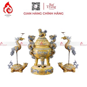 Bộ Đỉnh Hạc Tam Sự Men Cổ Hoàng Tộc 230854