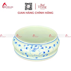 Đế Bát Hương Men Lam S230815