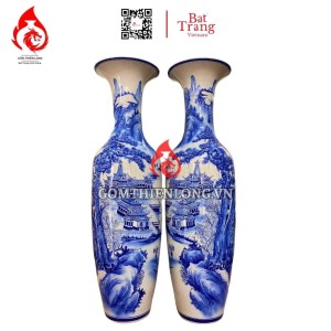 Lộc Bình Bát Tràng Tùng Chùa 230106