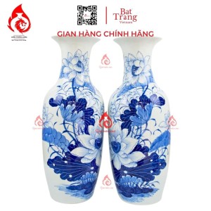 Lộc Bình Men Lam Sen Phú Quý 236104