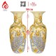 Lộc Bình Men Rạn Đắp Nổi Công Đào 236637