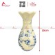 Lọ Hoa Bàn Thờ Men Rạn Miệng Lượn R230843