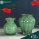 Bình Cắm Hoa Xanh Ngọc Men Hỏa Biến 226003