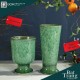 Bình Cắm Hoa Xanh Ngọc Men Hỏa Biến 226003