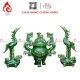 Bộ Đỉnh Hạc Chân Sứ Tam Sự Men Xanh Ngọc Lục Bảo 230860