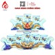 Bộ Kỷ Chén Thờ Men Ngọc Đắp Nổi Rồng Dáng Ngai 231042
