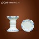Chân Nến Men Lam Vẽ Sen 236502