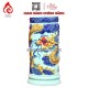 Ống Đựng Nhang Bát Tràng Men Ngọc Đắp Nổi Long Cuốn Thủy 231077