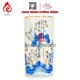 Ống Đựng Nhang Bát Tràng Men Lam Vẽ Vàng Hoa Sen 231075