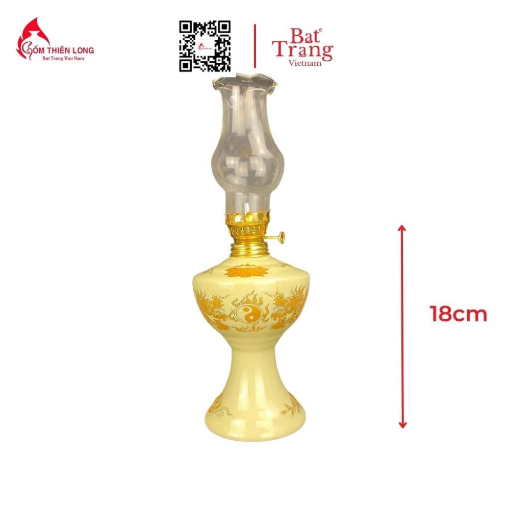 Bộ Đồ Thờ Bát Tràng Màu Vàng Vẽ Ánh Kim 236997