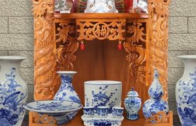 Trang trí bàn ông địa tôn nghiêm rước tài lộc