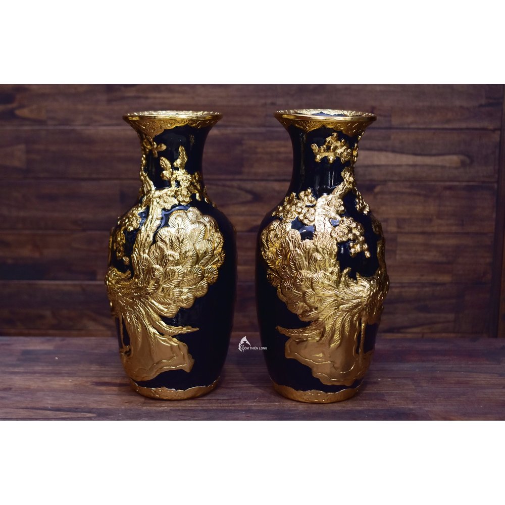 Bộ đồ thờ dát vàng BĐTDV004