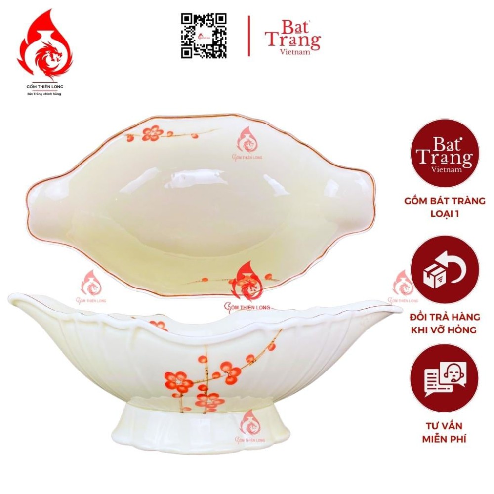 Bát Đựng Gà Cúng Đào Đỏ 230935