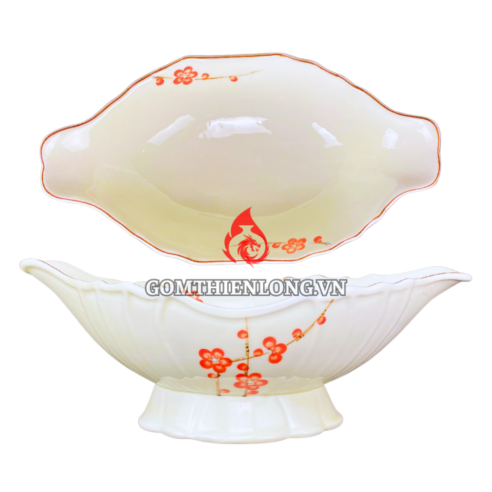 Bát Đựng Gà Cúng Đào Đỏ 230935