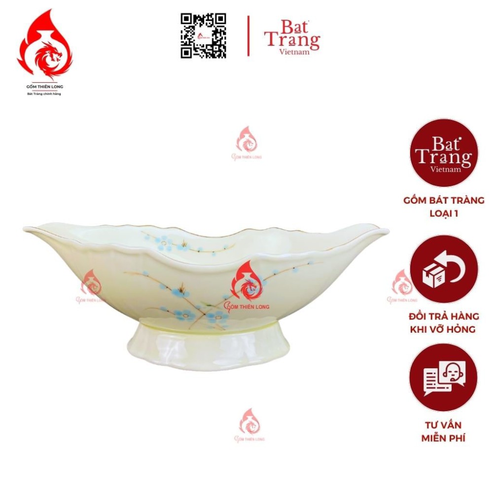 Bát Đựng Gà Cúng Đào Xanh 230937