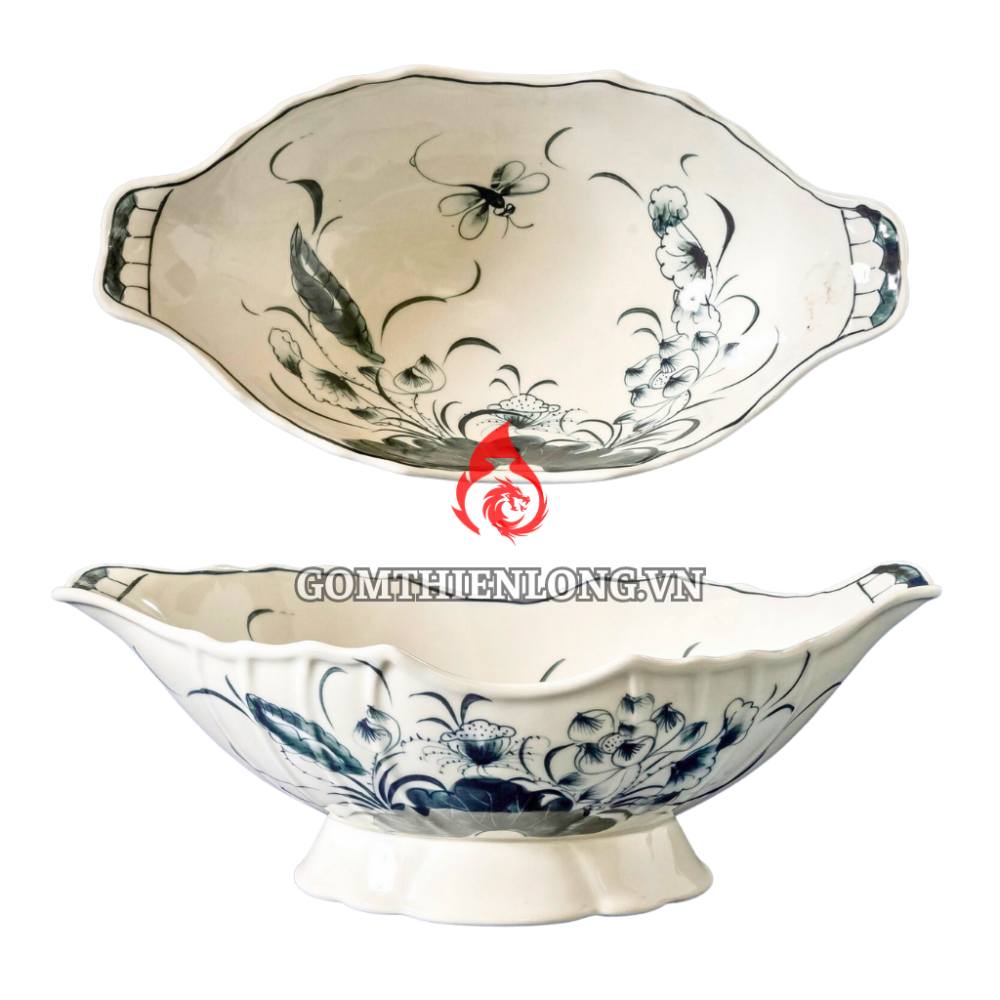 Bát Đựng Gà Cúng Sen Chàm 230928