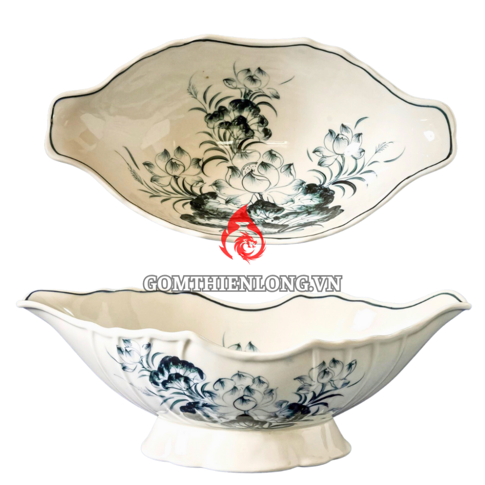 Bát Đựng Gà Cúng Sen Chàm 230929