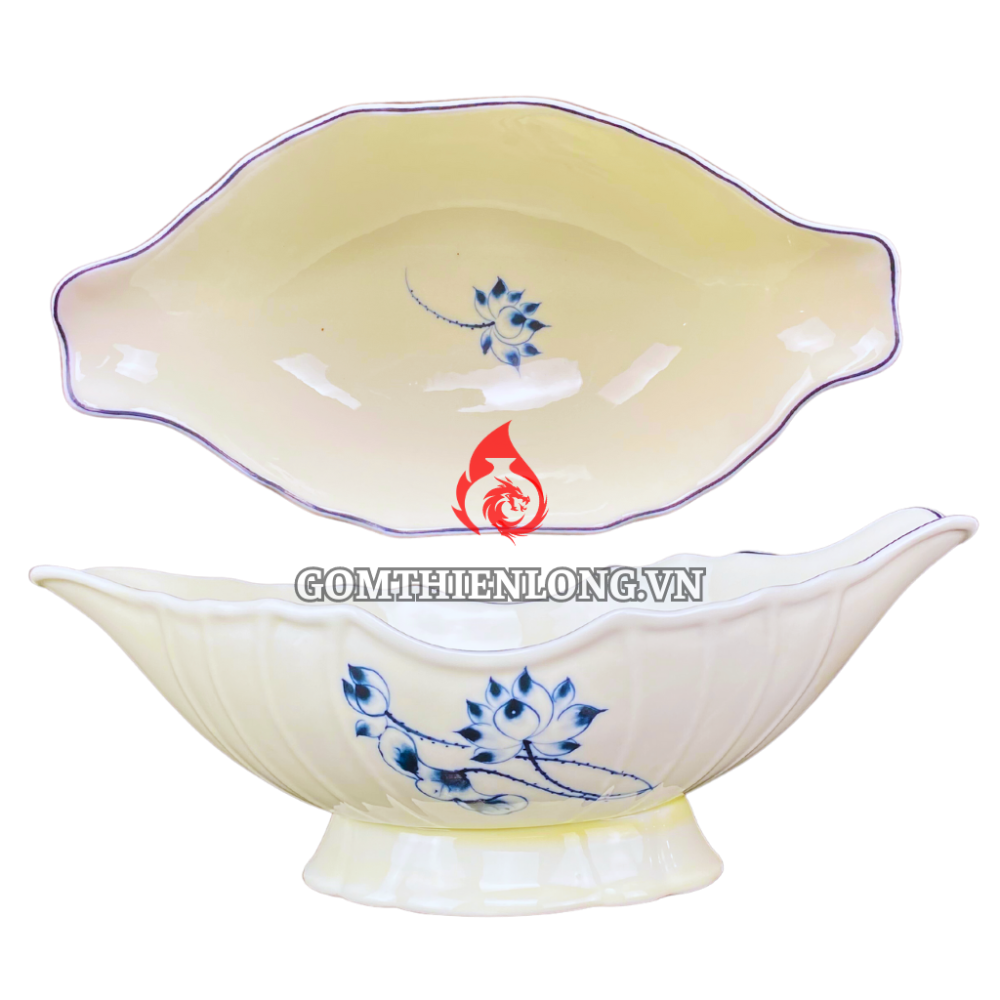 Bát Đựng Gà Cúng Sen Chàm 230934