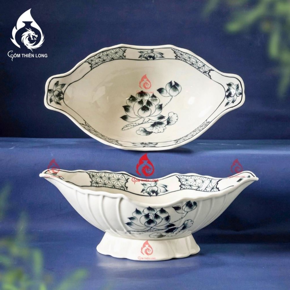 Bát Đựng Gà Cúng Sen Chàm 230918