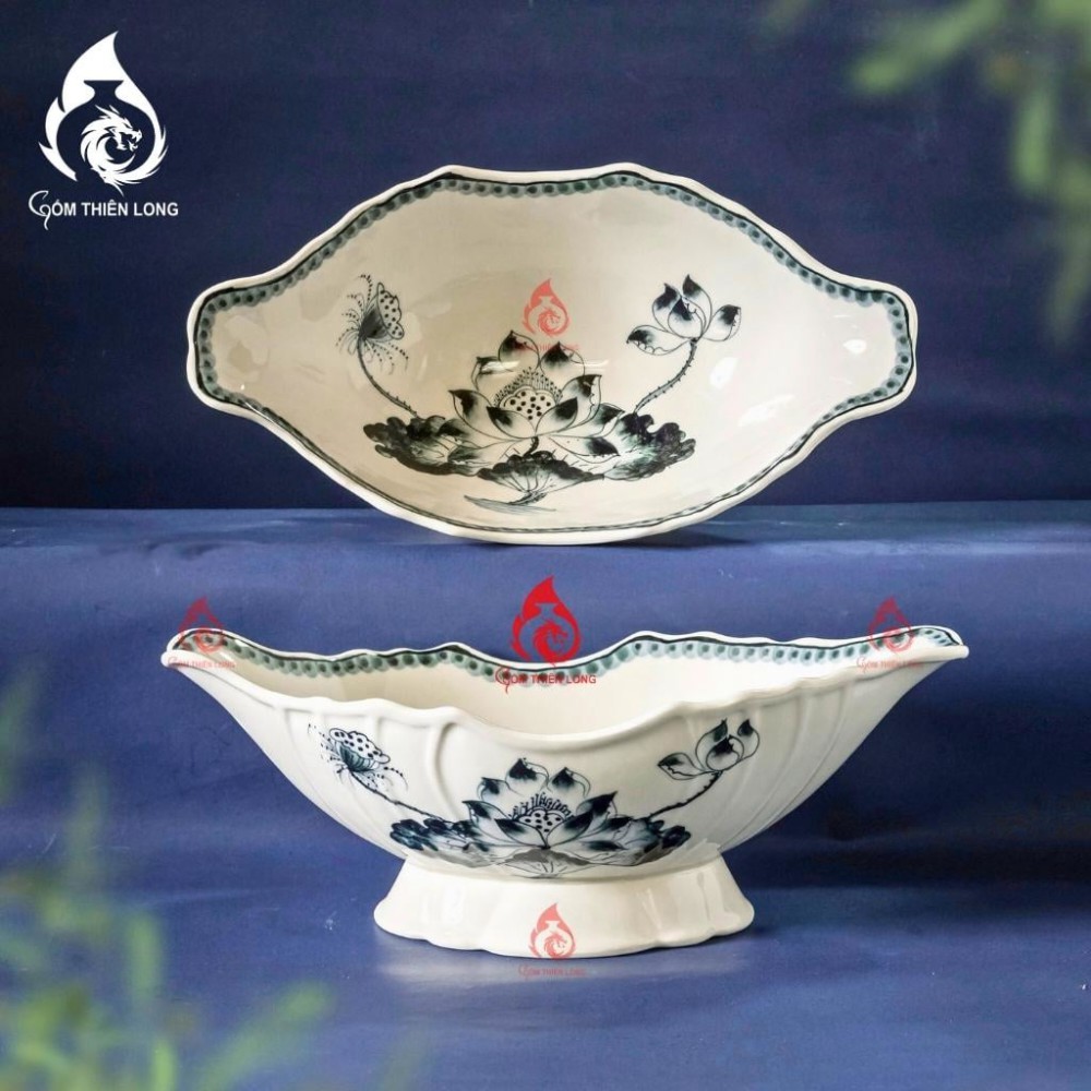 Bát Đựng Gà Cúng Sen Chàm 230927