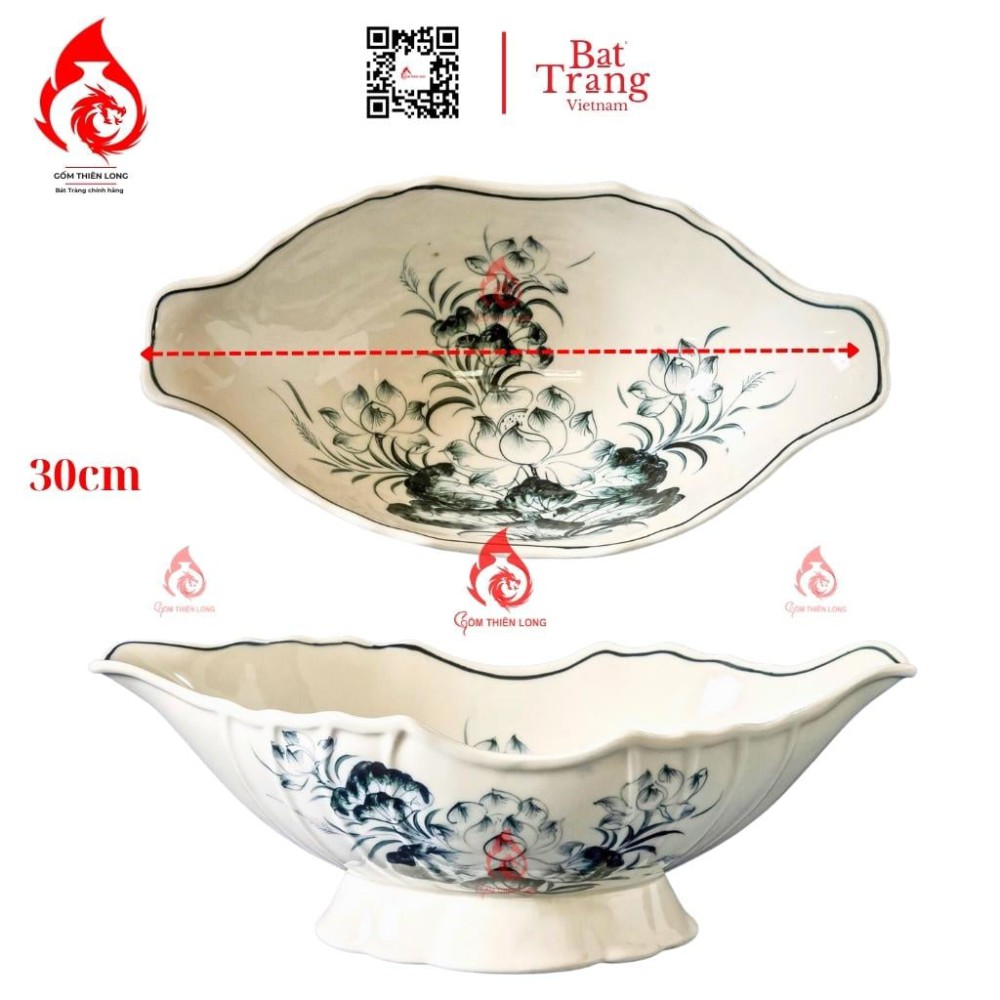 Bát Đựng Gà Cúng Sen Chàm 230929