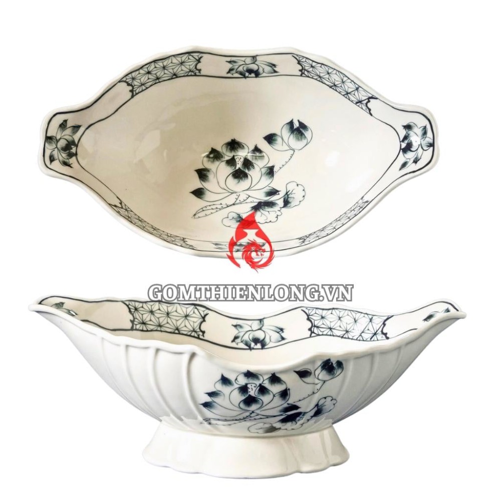 Bát Đựng Gà Cúng Sen Chàm 230918