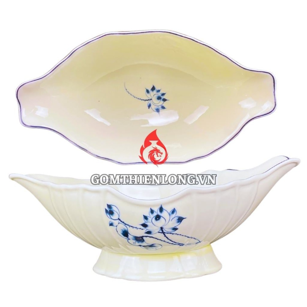 Bát Đựng Gà Cúng Sen Chàm 230934