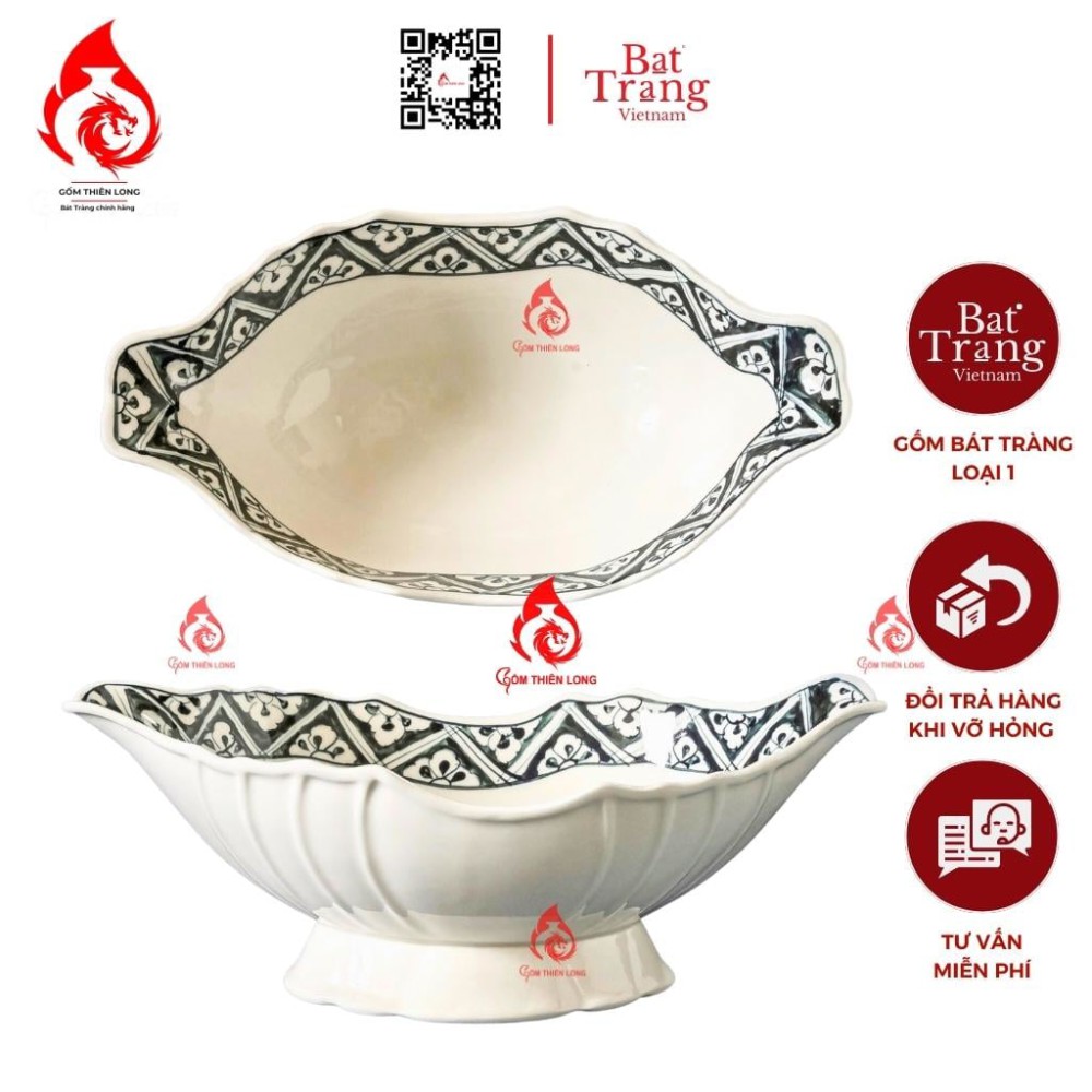 Bát Đựng Gà Cúng Viền Miệng 230916