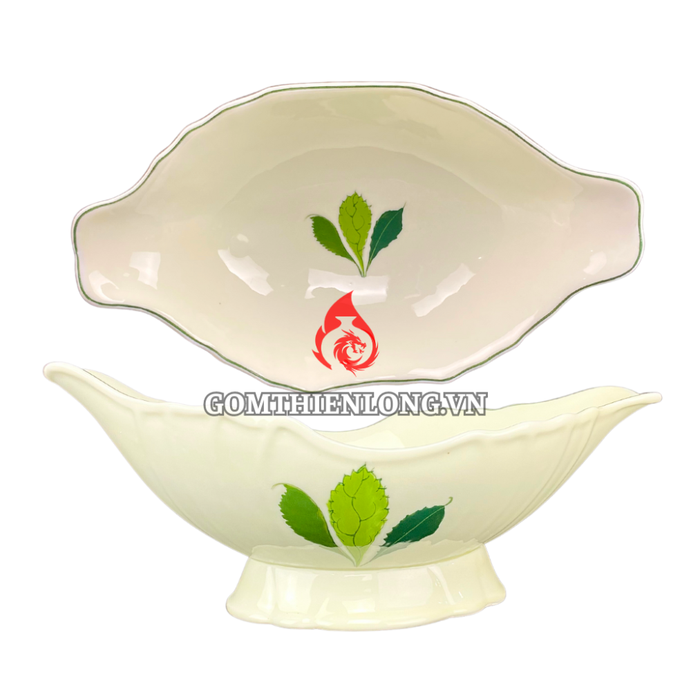 Bát Đựng Gà Cúng Lá Ngò Gai 230931