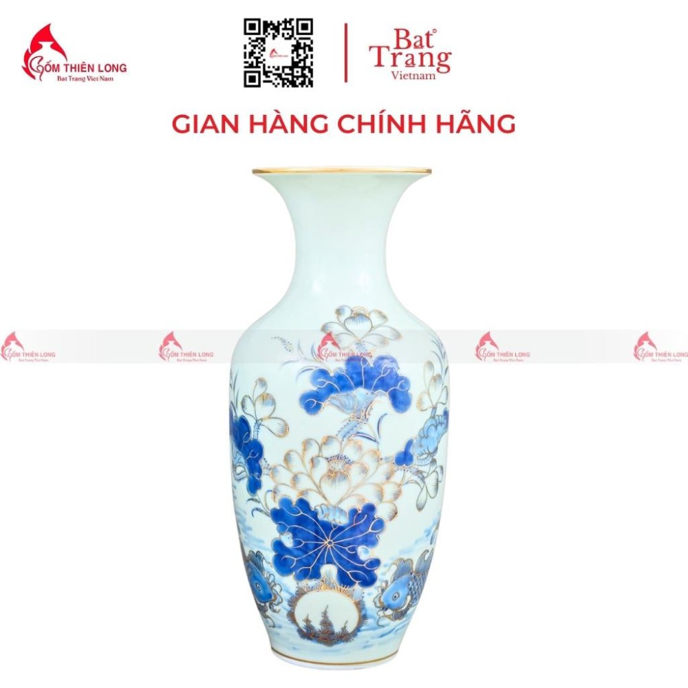 Lọ Hoa Bàn Thờ Vẽ Vàng 230832
