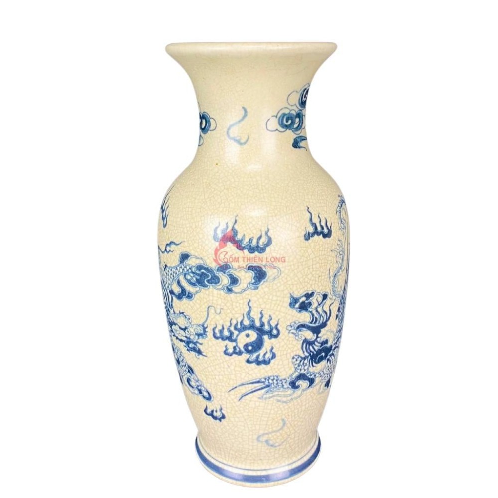 Lọ Hoa Bàn Thờ Men Rạn R230842