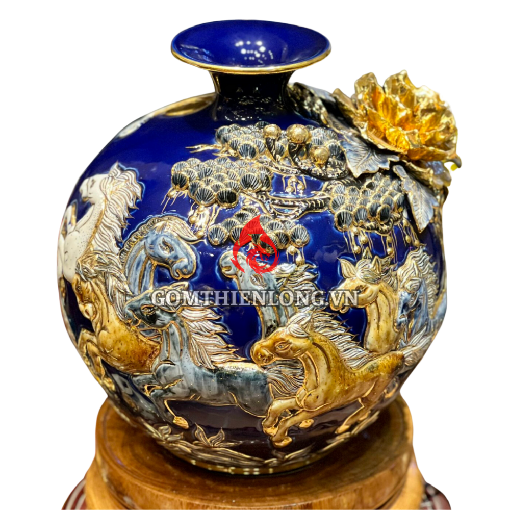 Bình Hút Lộc Mã Đáo Thành Công Màu Xanh Tím 263312