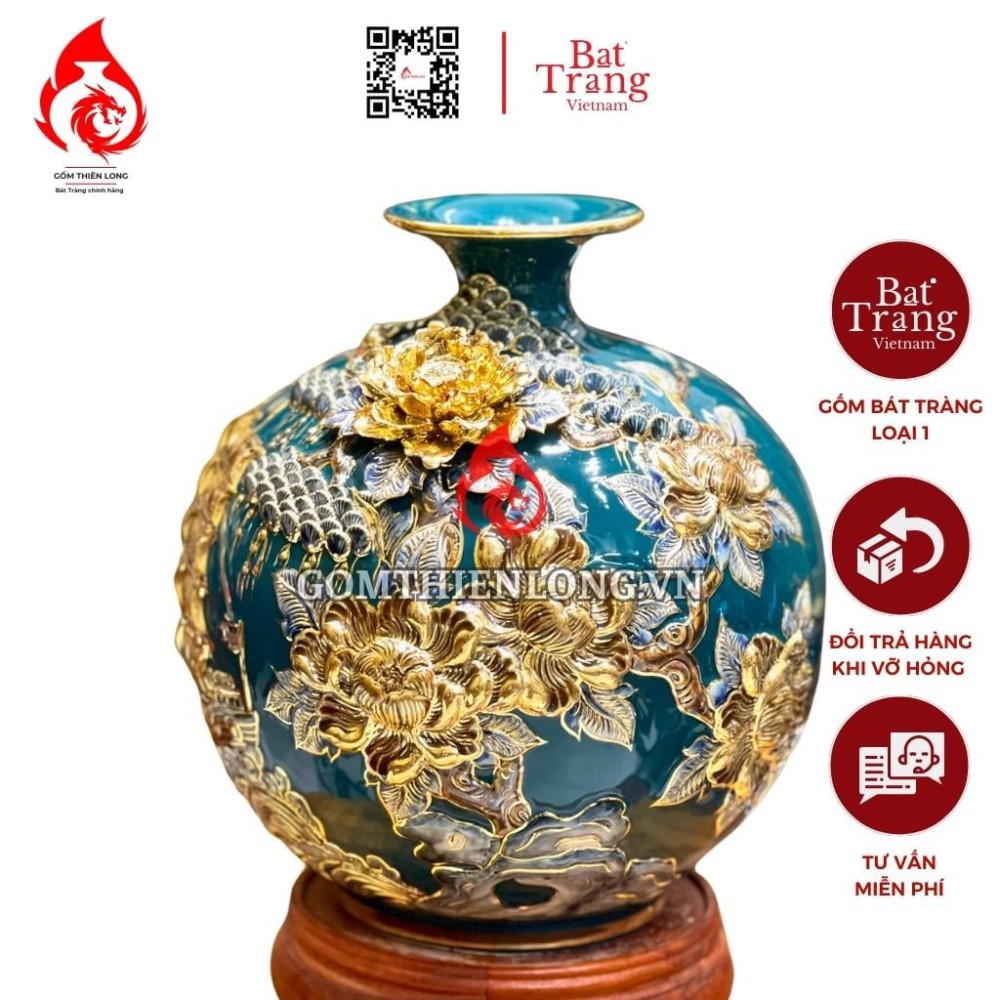 Bình Hút Lộc Thuận Buồm Xuôi Gió Màu Xanh Lục Bảo 231027