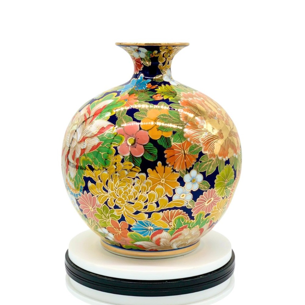 Bình Hút Lộc Ngàn Hoa Vẽ Vàng HLCA017