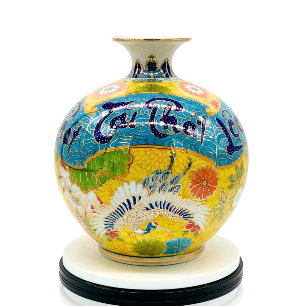 Bình Hút Lộc Phát Tài Phát Lộc Vẽ Vàng HLCA010