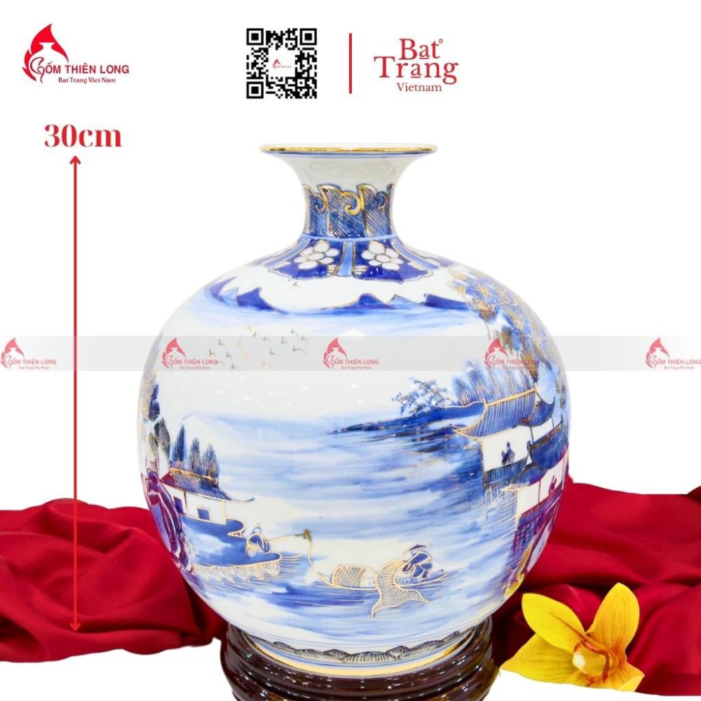 Bình Hút Tài Lộc Sơn Thủy Hữu Tình 310723