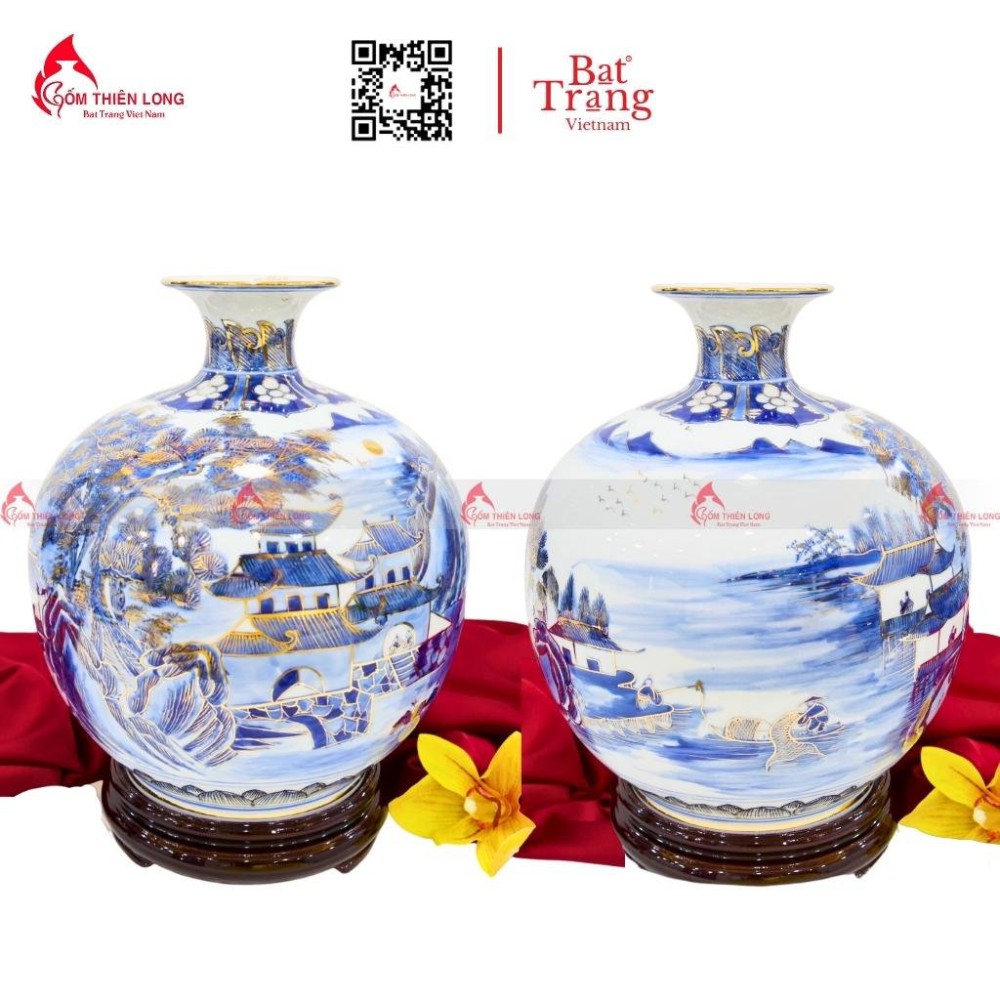 Bình Hút Tài Lộc Sơn Thủy Hữu Tình 310723