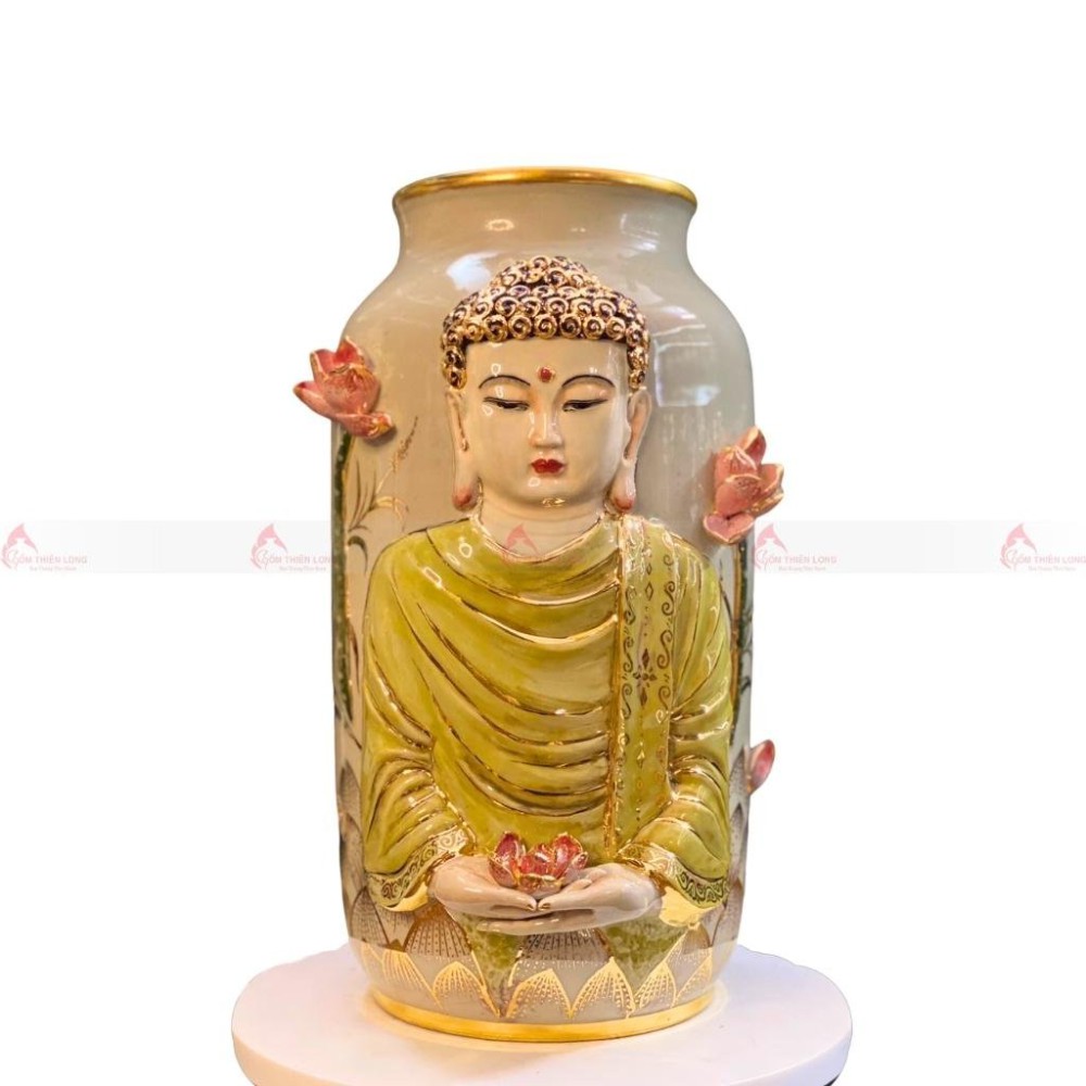 Bình Phật Vẽ Vàng 24k 230742