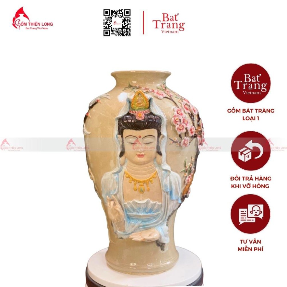 Bình Quan Âm Hoa Đào 230750