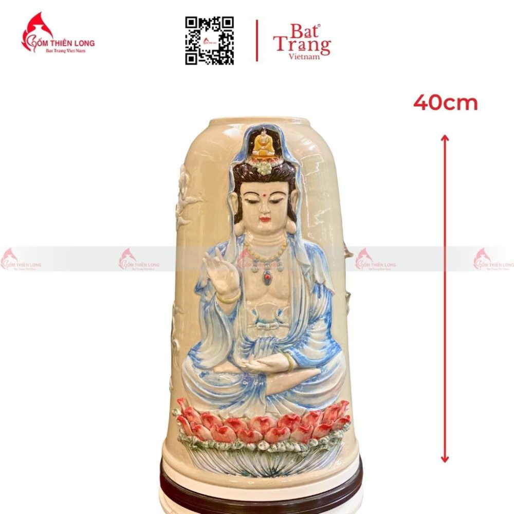 Bình Quan Âm Tọa Sen 230749