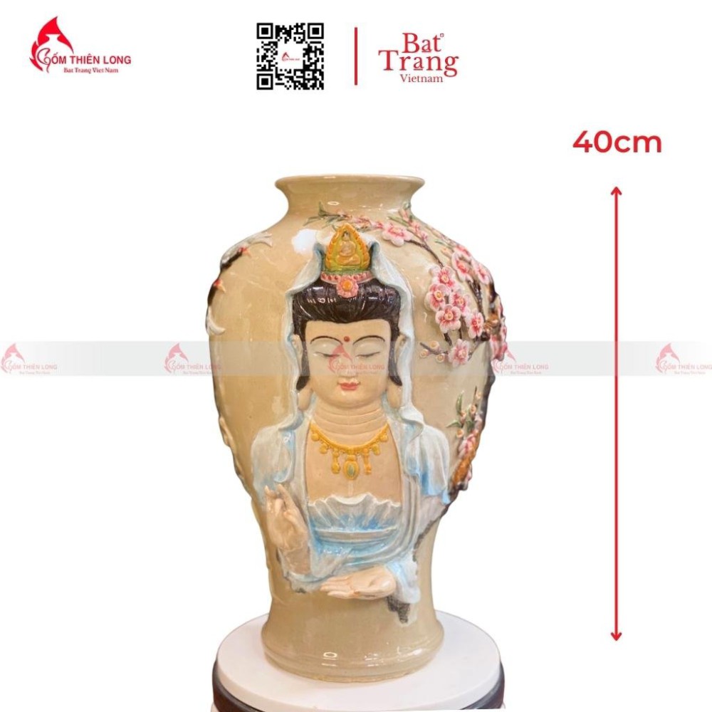 Bình Quan Âm Hoa Đào 230750