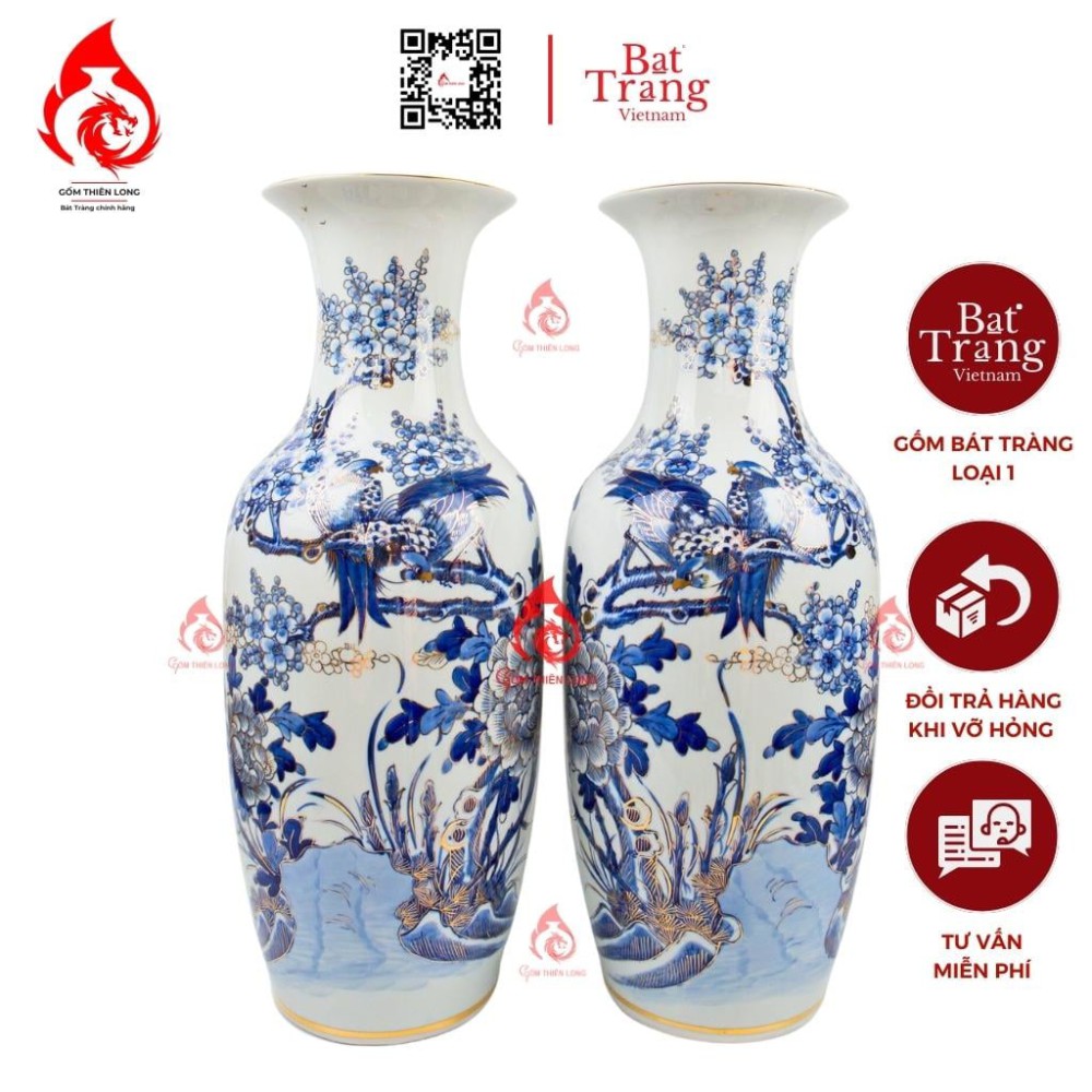 Lộc Bình Vẽ Vàng Hỉ Sự Lâm Môn 236102