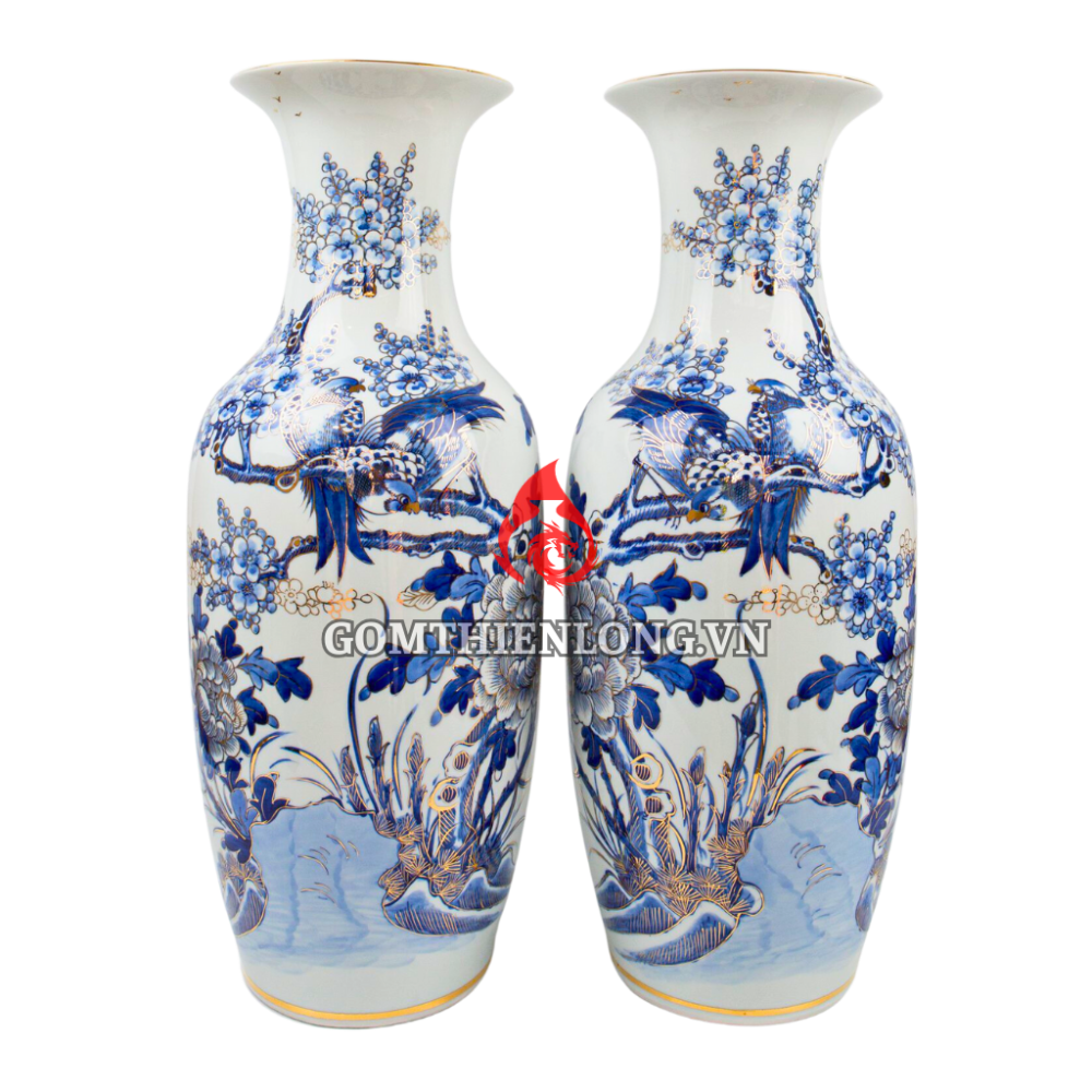 Lộc Bình Vẽ Vàng Hỉ Sự Lâm Môn 236102