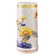 Ống Đựng Nhang Bằng Sứ Men Rạn Dát Vàng Hoa Sen 231098