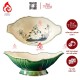 Bát Đựng Gà Cúng Xanh Rêu Vẽ Sen 230920