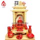Bát Hương Màu Đỏ In Rồng 231022