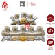 Bộ Kỷ Chén Thờ Men Rạn Đắp Nổi 231070