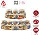 Bộ Kỷ Chén Thờ Men Rạn Đắp Nổi Long Chầu Nguyệt 231040
