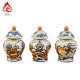 Chóe Thờ Bát Tràng Men Rạn Đắp Nổi Long Chầu Nguyệt 230231R